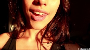 Mi gran lengua larga con mucha saliva - Fetiche -
