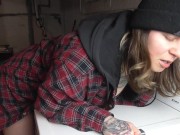 WISCONSIN GIRL HUMPS DRYER 8/16