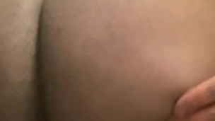 Playing with bootyhole in some boy shorts!!!