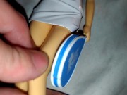 綾波レイテニスウェアフィギュアに大量ぶっかけオナニー【デブキモオタの喘ぎ声あり】 - Screenshot 2 of 16 - Masturbate