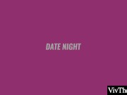 Busty beauty and sexy blonde spend their date night licking each other's hot pussy 1/16