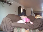 Boy in pink panties twerk