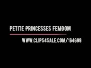 Mistress Kira In Red Pantyhose Uses Chair Slave For Head Sitting and Ass Worship femdom