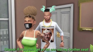 The Fresh Prince 6 Ft Miley, Kendell, and Emma | Sims 4 Series