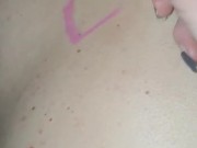 Femdom , this is how my bitch train . Obey !! Kikn : PinkyDesire 3/16