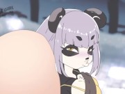 Panda girl white christmas English trailer