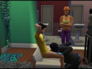 Sex in a disco with a DJ on a music stand. In front of everyone | Game 3d 12/16