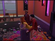 Sex in a disco with a DJ on a music stand. In front of everyone | Game 3d 6/16
