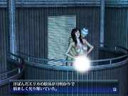 Anime Porno Games. Sex with a beautiful skinny girl on the balcony at home from behind | Hentai game 3/16