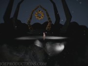 MMD R18+ Misaka Cannibal Portal Island Stage 1168 5/16