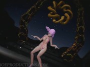 MMD R18+ Misaka Cannibal Portal Island Stage 1168 7/16