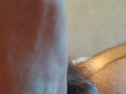 First recorded footjob, cumshot on feet 16/16