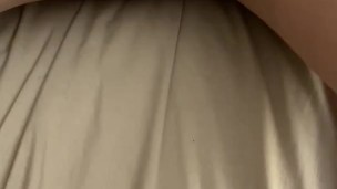 Caught in the moment of orgasming in my nude pantyhose POV