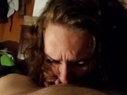 Milf deep throating and crying for more 13/16