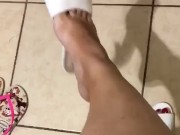 tici_feet ig ticii_feet dangling white shoes