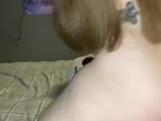 20 yo pawg spreads her phat ass and fucks her BBC toy  4/16