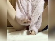 （個人撮影）「最近性欲強いかな&hellip;」素人がアニメ声で語りかけオナニー 1/16