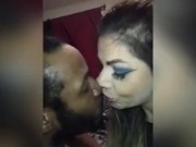 Super hot cum kiss!! (Snippet from new video dropping tonight)