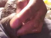 Jacking off through boxers 3