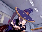 GENSHIN IMPACT MONA 3D HENTAI 3/16