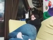 She catches you watching her feet and decides to tease you 4/16