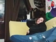 She catches you watching her feet and decides to tease you 7/16