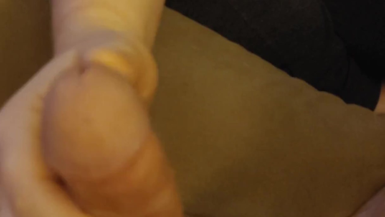 Ruined orgasm handjob for chastity slave... Mistress E drains lots of cum from his little dick - Free Sex Video - RedTube