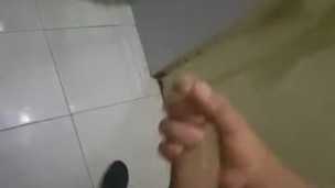 Paja casera en baño 