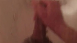 Hot Guy Masturbating in the Shower with Shaking Orgasm