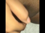 Entrenando mi coño para un buen squirt 6/16