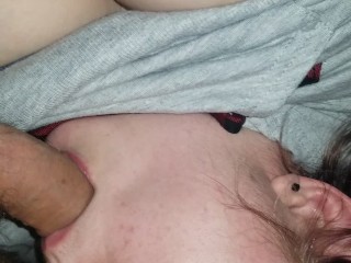 She LOVES slowly sucking my soft cock, and drinking mouthfuls of my hot piss