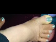 Mean asian squeezes all his cum out of balls 10/16