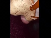 Mean asian squeezes all his cum out of balls 16/16