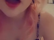 Emo Teen Deepthroats And Teases With Dildo 