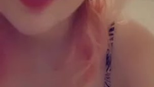 Emo Teen Deepthroats And Teases With Dildo 