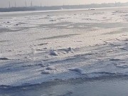 Winter city across the river. 5/16