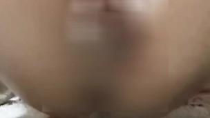Crossdresser sissy dildo solo play