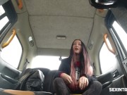 Taxi driver with obscene suggestions