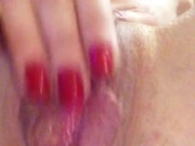 Big Pussy Lips Orgasm Close Up