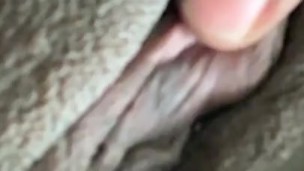 Rubbing my pussy
