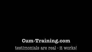 THREE Loads In 1 Minute - HUGE 4K Cumshots YummyCouple Blowjob Cum On Tits