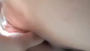 Close up rubbing my little pussy till I squirt