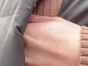 ヒマな在宅パイパン女子が露出お散歩中に歩きながら乳首をクリクリ♡アンアン♡周りの視線が気持ちいい♡ 6/16