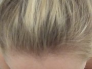 pale blonde milf sucks my cock while taking a bath 5/16