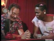 Blonde Porn Star Legend Lois Ayres Shakes Her Ass Before Getting Fucked On Stage 1/16