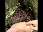 Sexy Latina with fat ass gets her pussy fucked in the woods 6/16