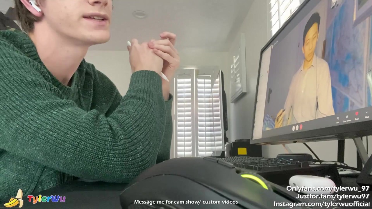 Twink jerks off with Asian classmate on facetime (Tyler Wu & Shane Hall) - Video di sesso gratis - RedTube