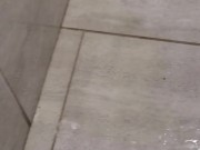 Uniqueen peeing on the bathroom 11/16