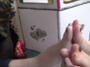 4 Sexxxy Feet 2 BBW's and 2 minutes of Foot Heaven Frangelica Sacey Dagon PlanetFunCamp 6/16