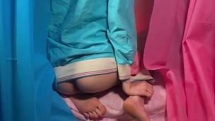 Beautiful Femboy jerks off on his TikTok set - Part 2/3